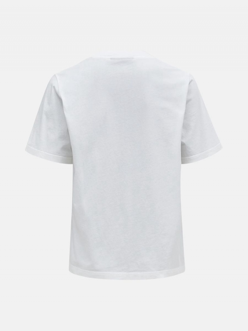 Peak Performance Original Small Logo Men's T-Shirt White | SLS22-428