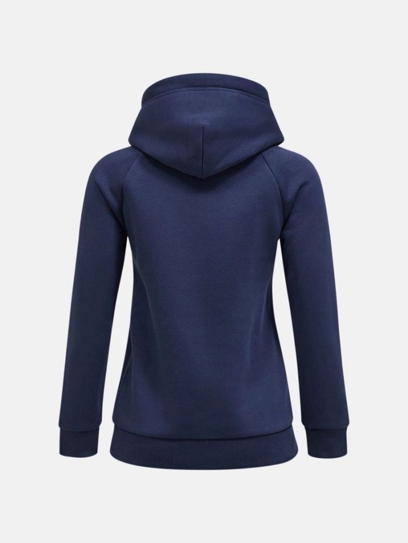 Peak Performance Original Women's Hoodie Navy / White | VET02-190