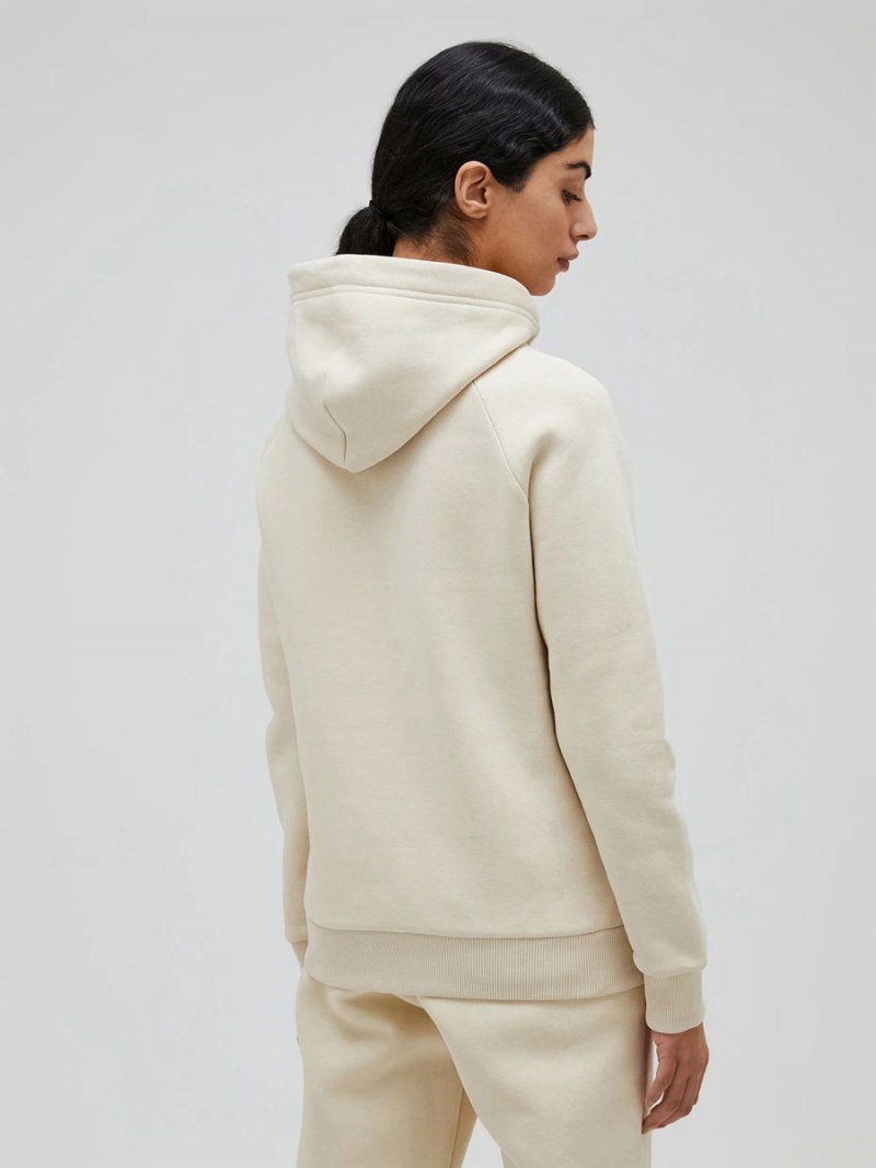 Peak Performance Original Women's Hoodie Beige | XHB11-480