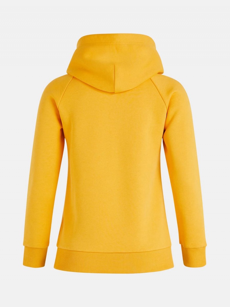 Peak Performance Original Women's Hoodie Yellow | PKY22-389