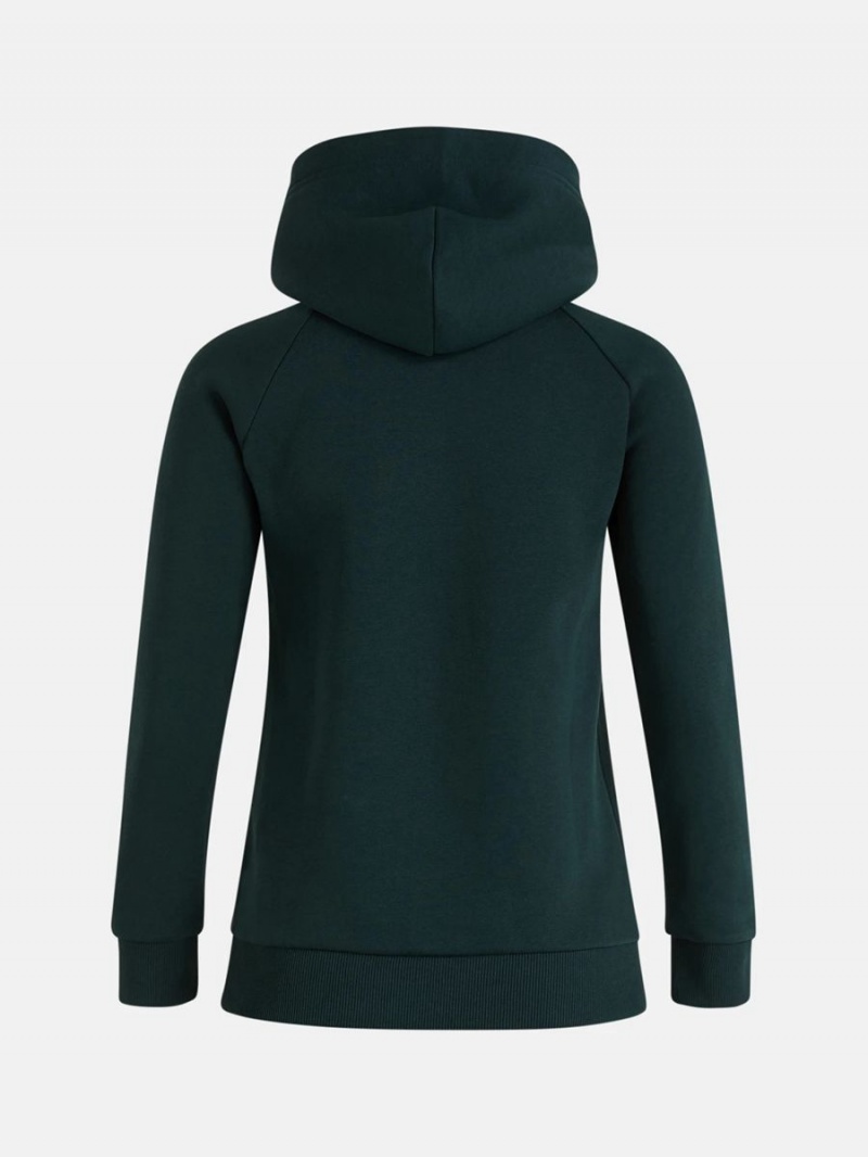 Peak Performance Original Women's Hoodie Green | SIV81-602