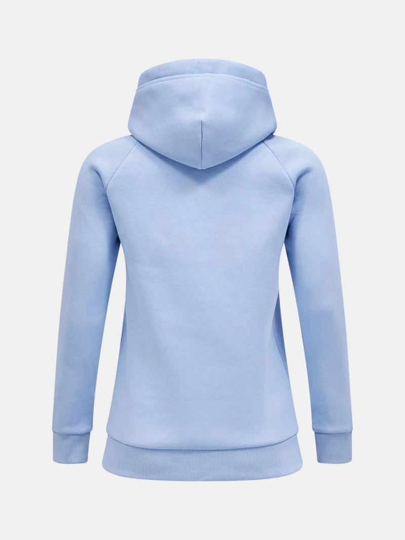 Peak Performance Original Women's Hoodie Blue | KQQ18-841