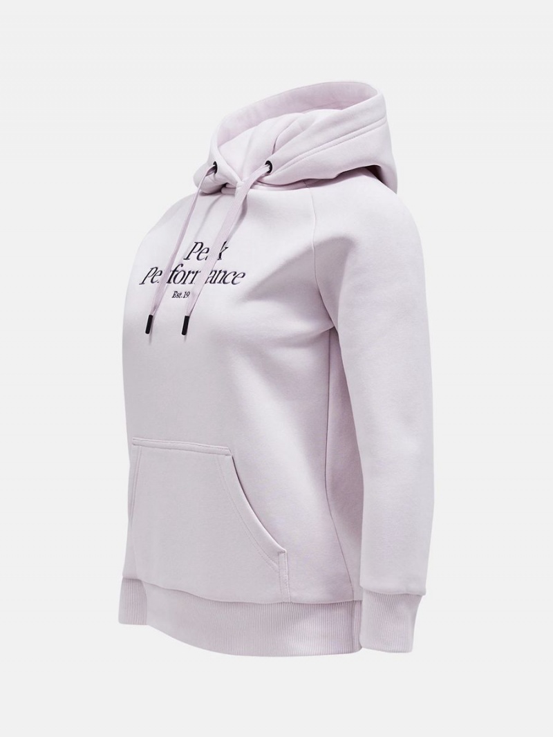 Peak Performance Original Women's Hoodie Purple | NQG67-495