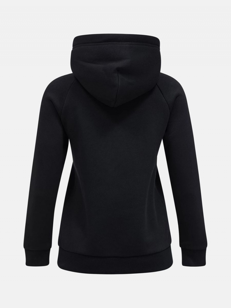 Peak Performance Original Women's Hoodie Black / White | UMH33-537