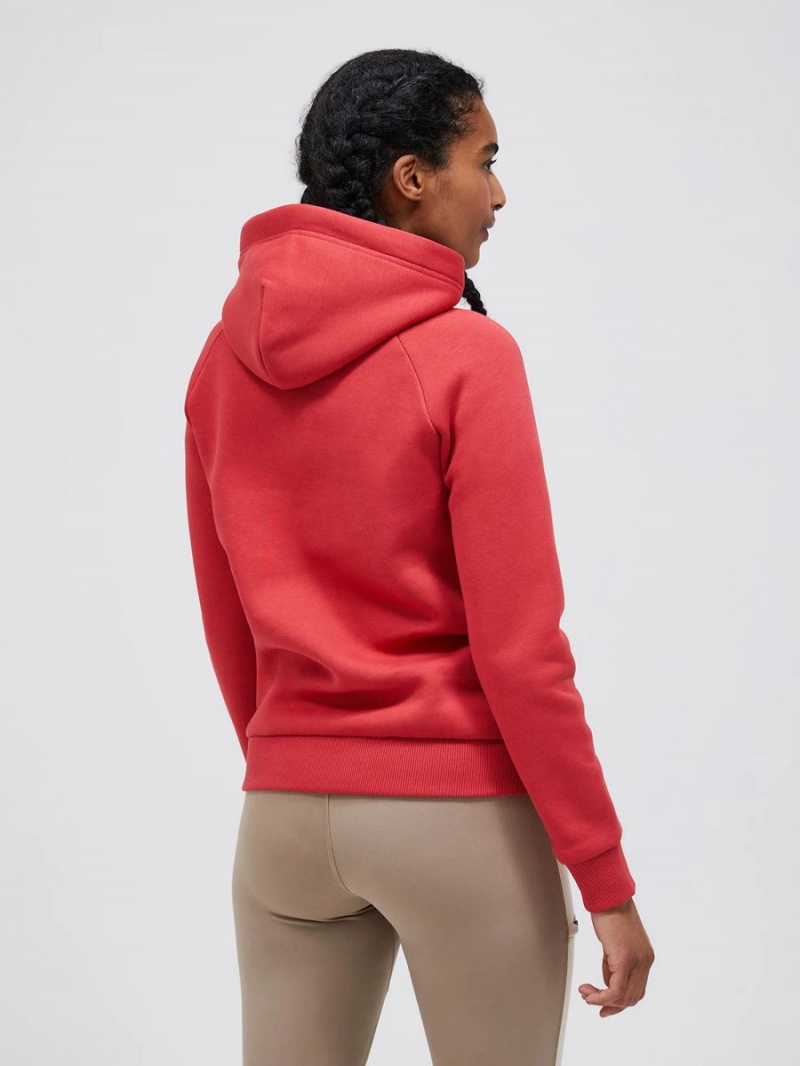 Peak Performance Original Women's Hoodie Red | SWY68-178