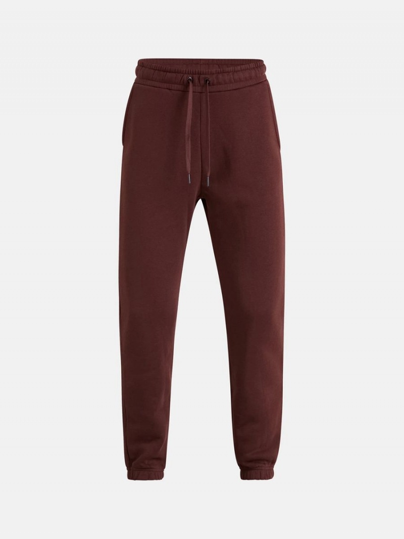 Peak Performance Original Women's Pants Burgundy | LEK64-706