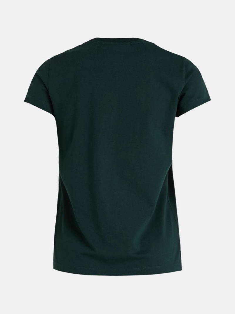 Peak Performance Original Women's T-Shirt Green | BJM44-242