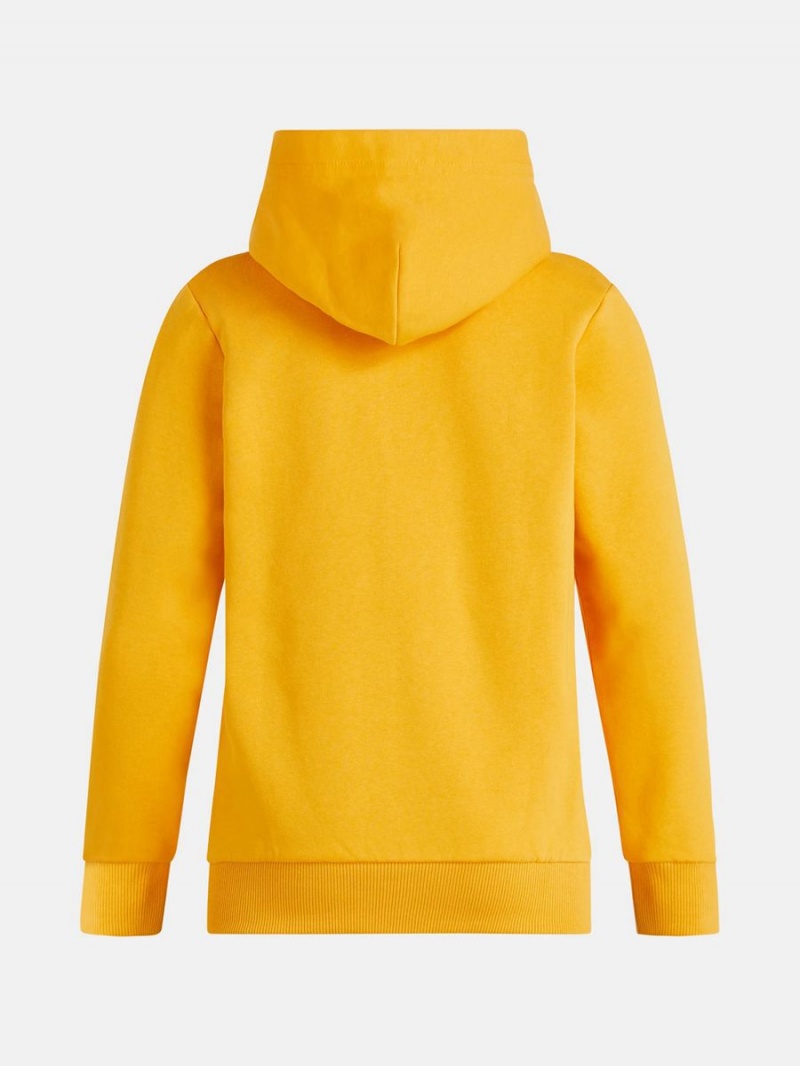 Peak Performance Original Zip Kids' Hoodie Yellow | PBC04-235