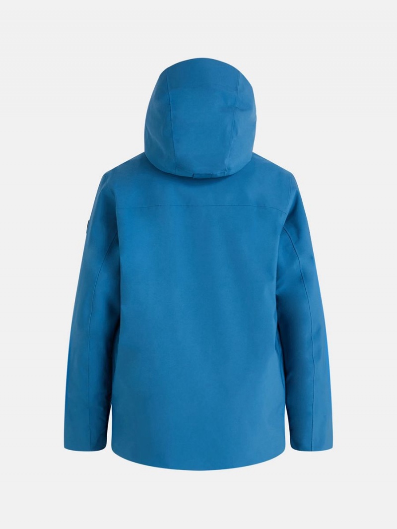 Peak Performance Pact Insulated 2L Kids' Ski Jacket Blue | NHX29-920