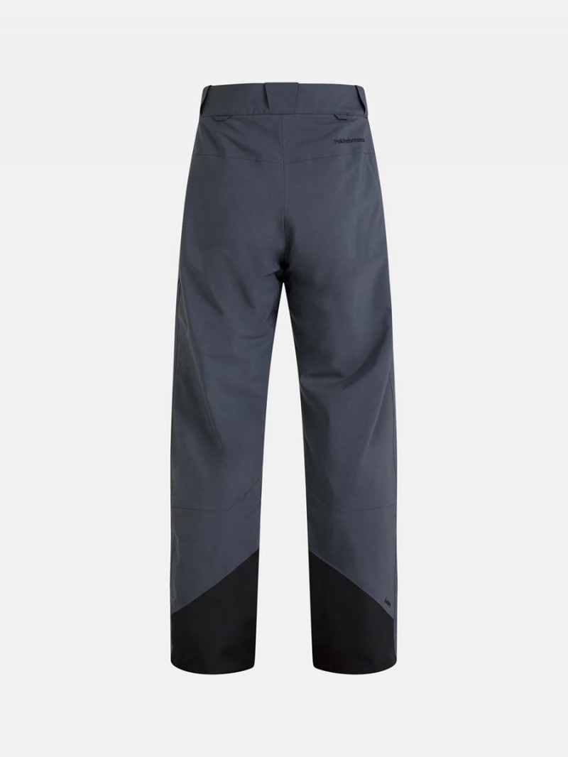 Peak Performance Pact Insulated 2L Men's Ski Pants Grey | YJE57-597