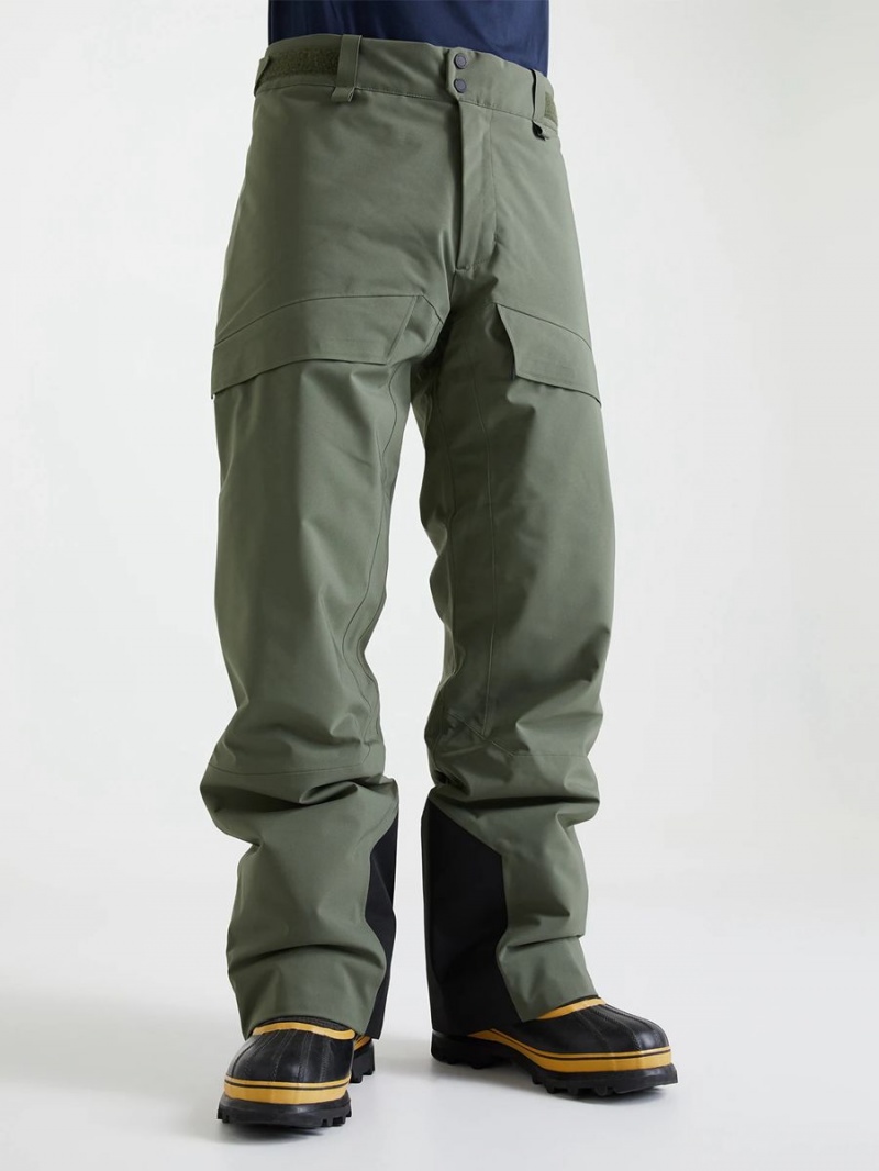 Peak Performance Pact Insulated 2L Men's Ski Pants Green | FWT74-219