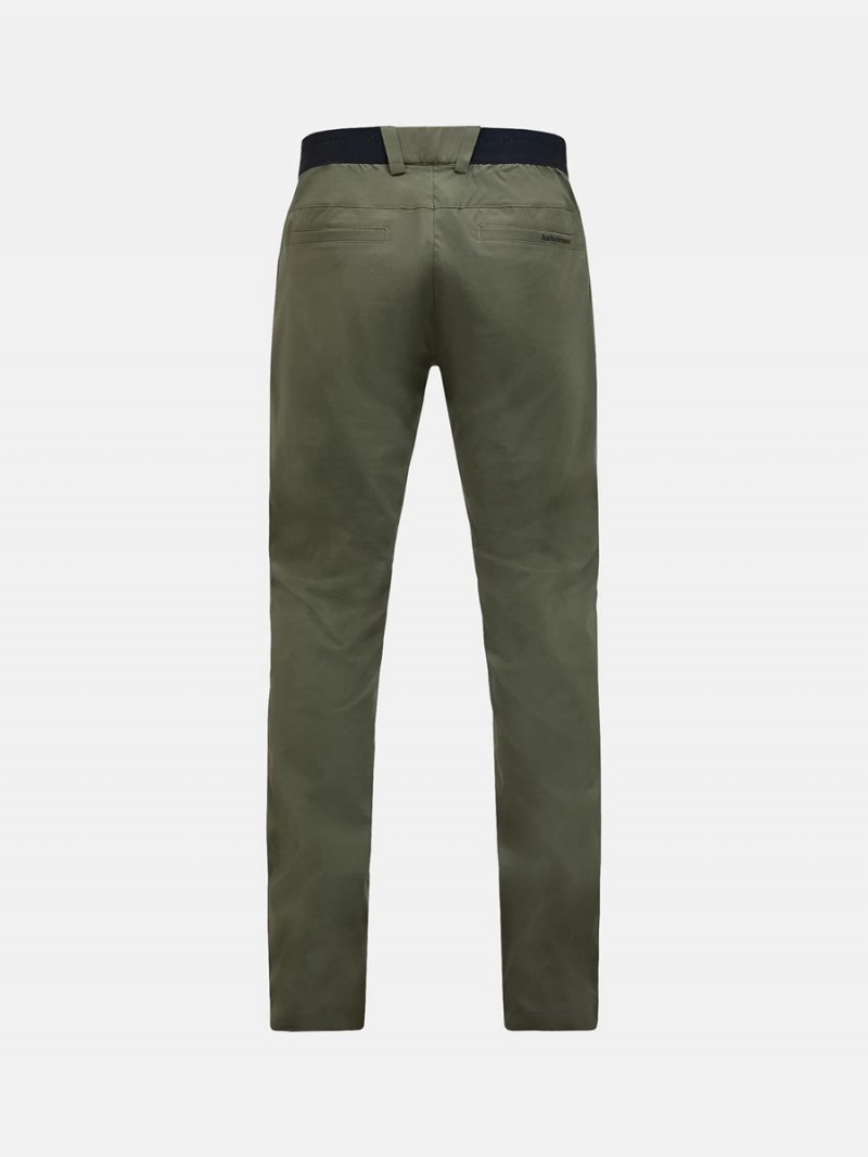 Peak Performance Player Men's Pants Green | FWH86-536