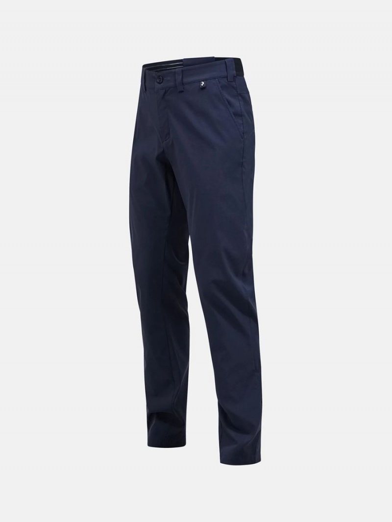 Peak Performance Player Men's Pants Navy | GFN53-842