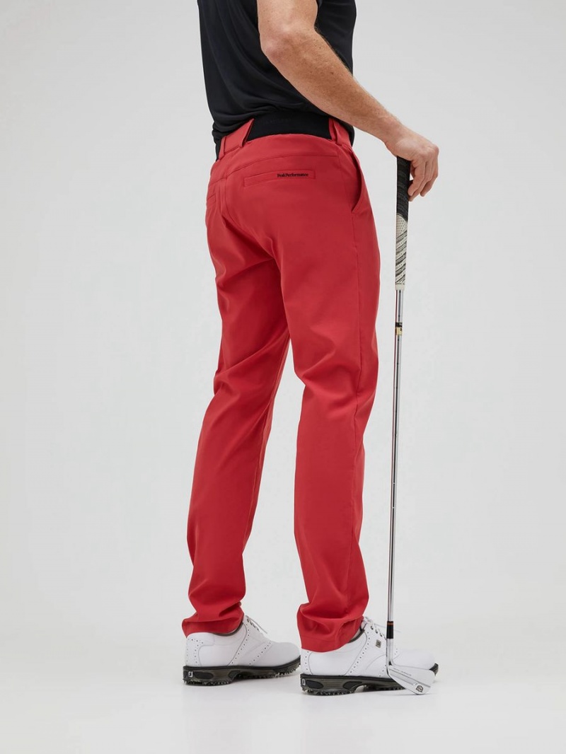 Peak Performance Player Men's Pants Red | USF57-972