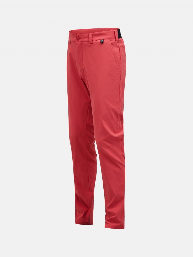 Peak Performance Player Men's Pants Red | USF57-972