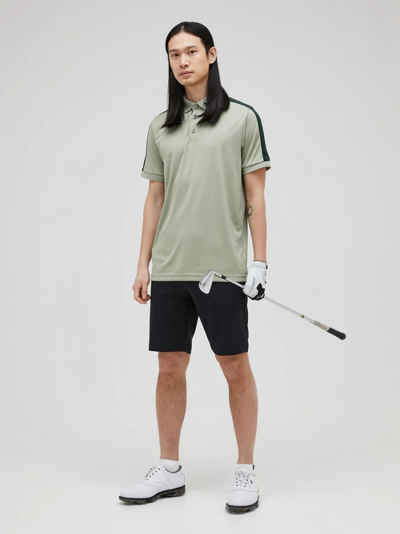 Peak Performance Player Men's Polo Shirt Green / Green | YHJ57-562