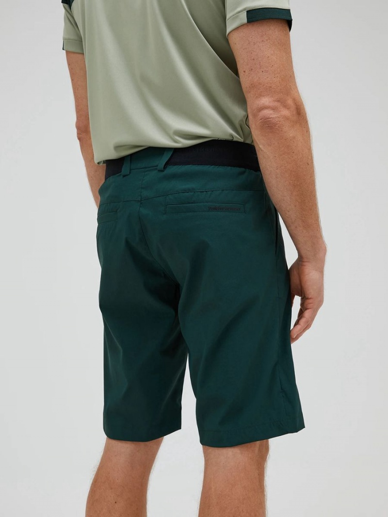 Peak Performance Player Men's Shorts Green | YSZ04-274