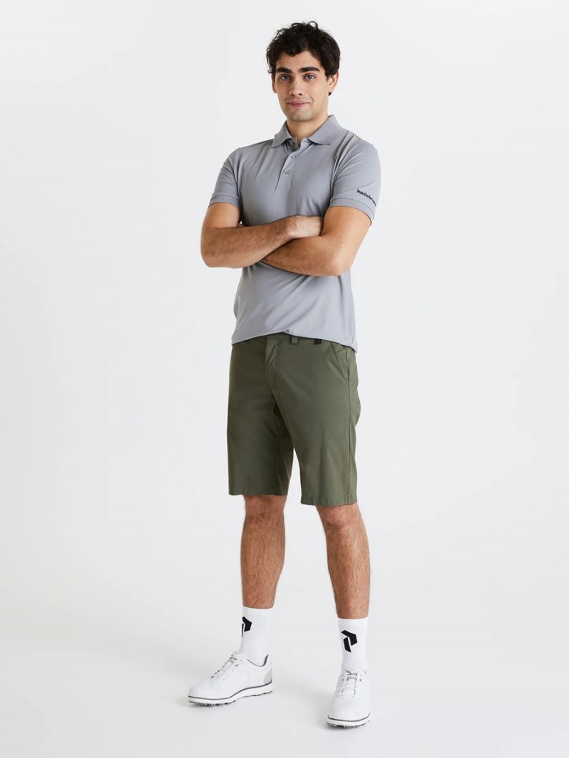 Peak Performance Player Men's Shorts Green | LCG82-446