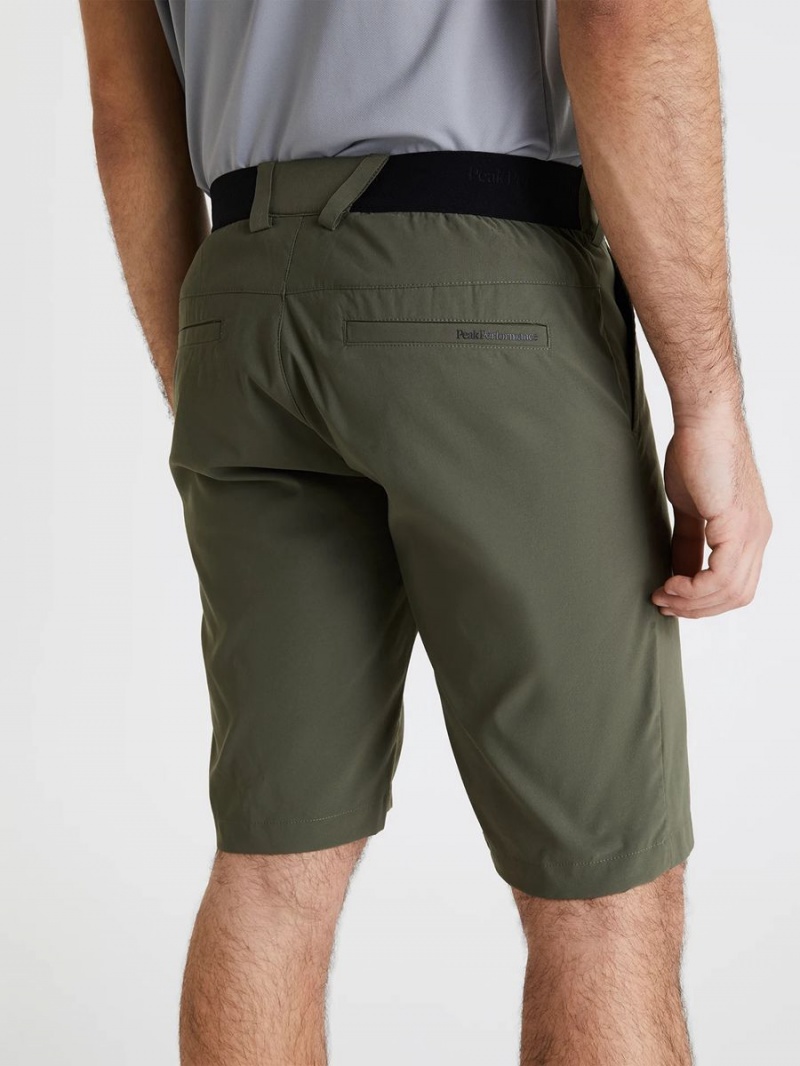 Peak Performance Player Men's Shorts Green | LCG82-446