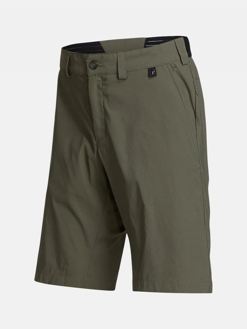 Peak Performance Player Men's Shorts Green | LCG82-446