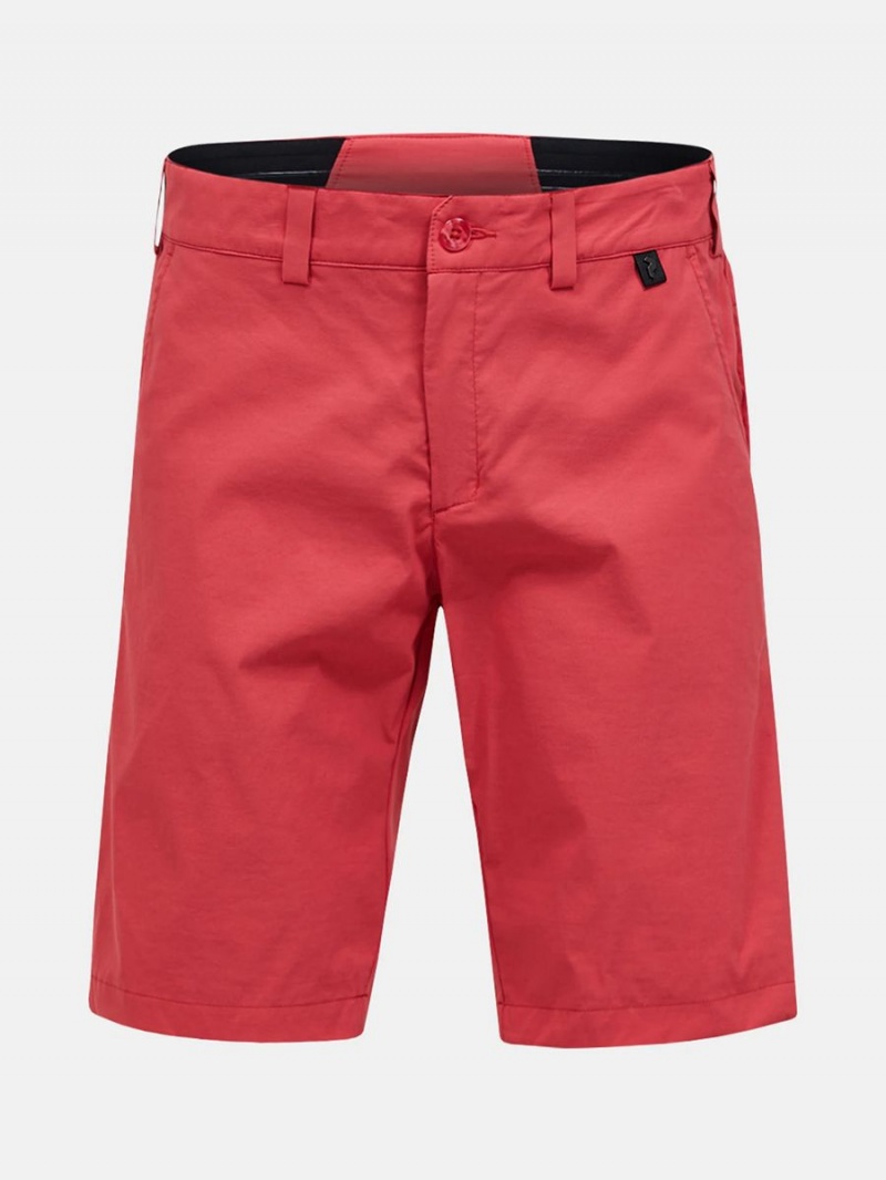 Peak Performance Player Men's Shorts Red | OPX38-756