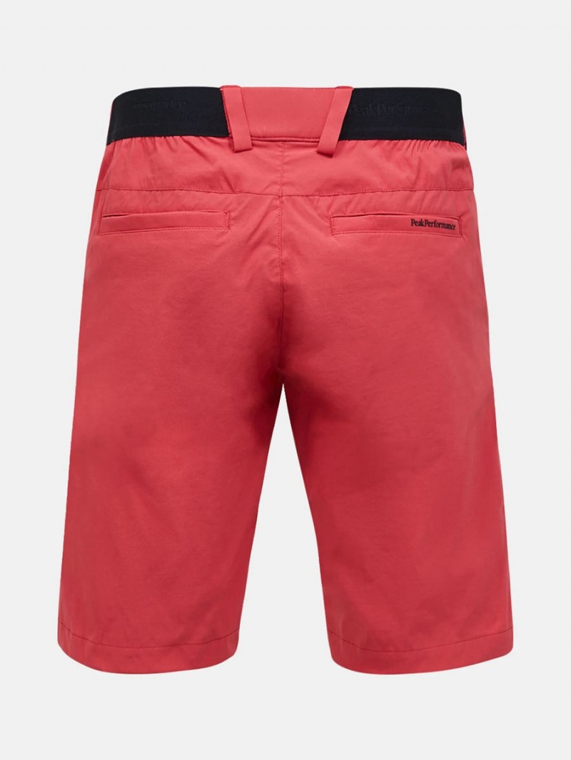 Peak Performance Player Men's Shorts Red | OPX38-756