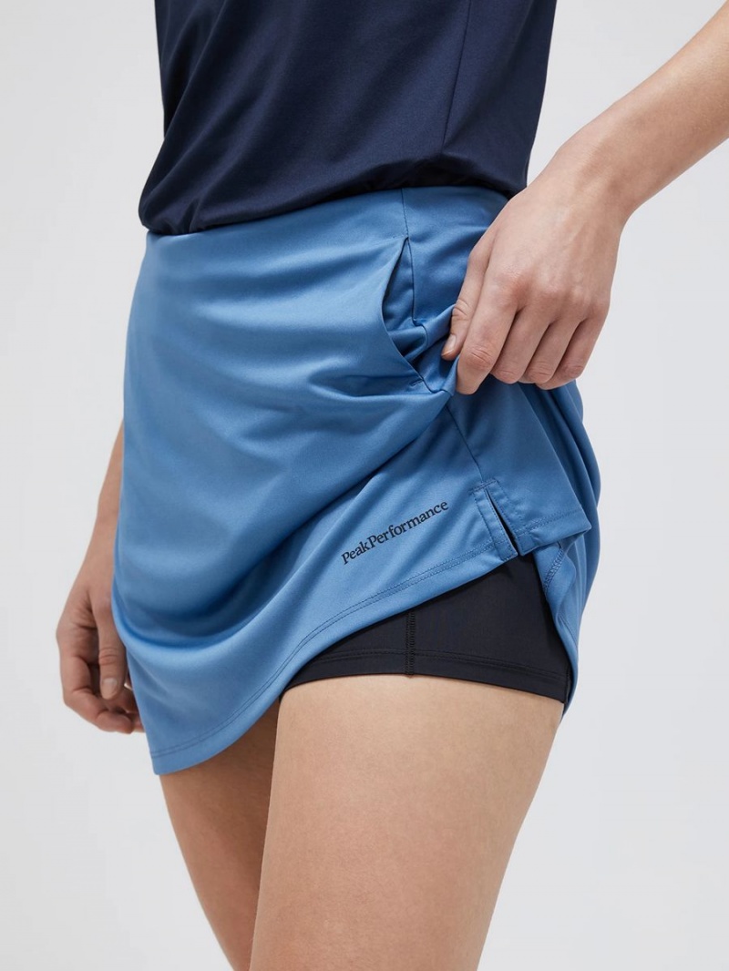 Peak Performance Player Women's Skirt Blue | GMK02-184