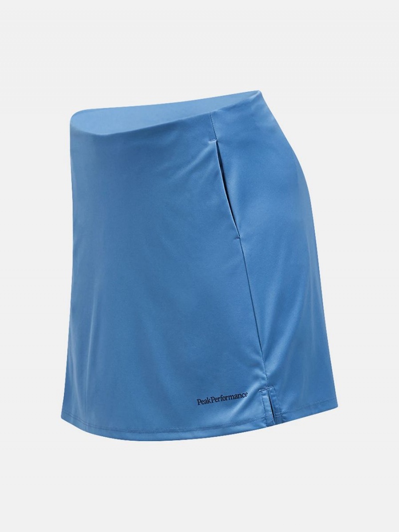 Peak Performance Player Women's Skirt Blue | GMK02-184