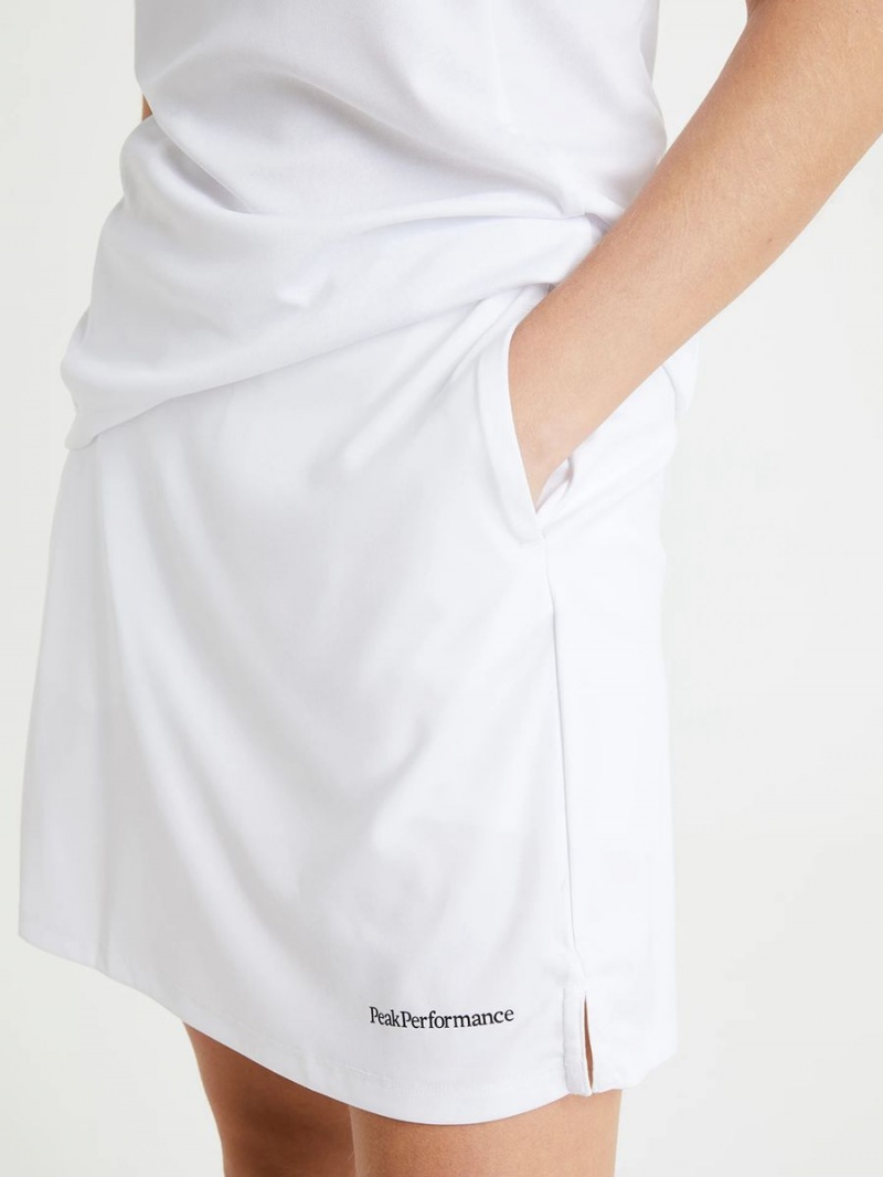 Peak Performance Player Women's Skirt White | FLO82-964