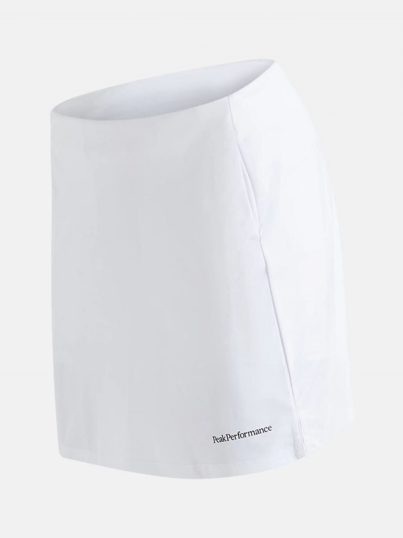 Peak Performance Player Women's Skirt White | FLO82-964