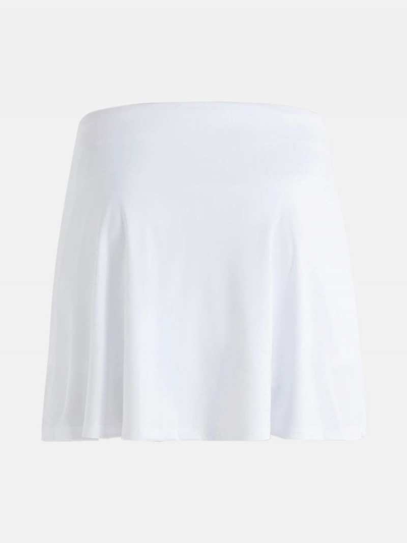 Peak Performance Player Women's Skirt White | FLO82-964