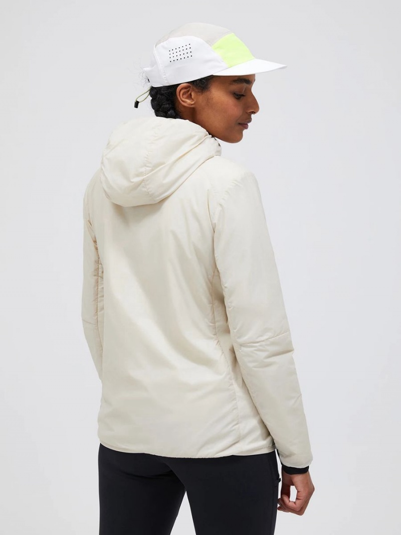 Peak Performance Radiance Hood Women's Ski Jacket Beige | CIJ00-044