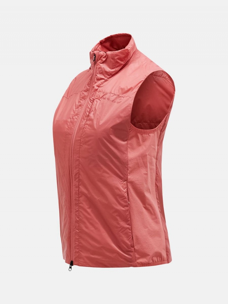 Peak Performance Radiance Hybrid Women's Vest Pink | IXK24-350