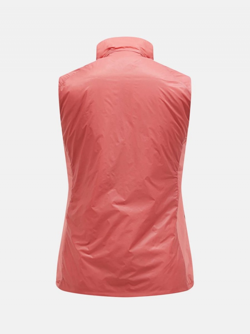 Peak Performance Radiance Hybrid Women's Vest Pink | IXK24-350