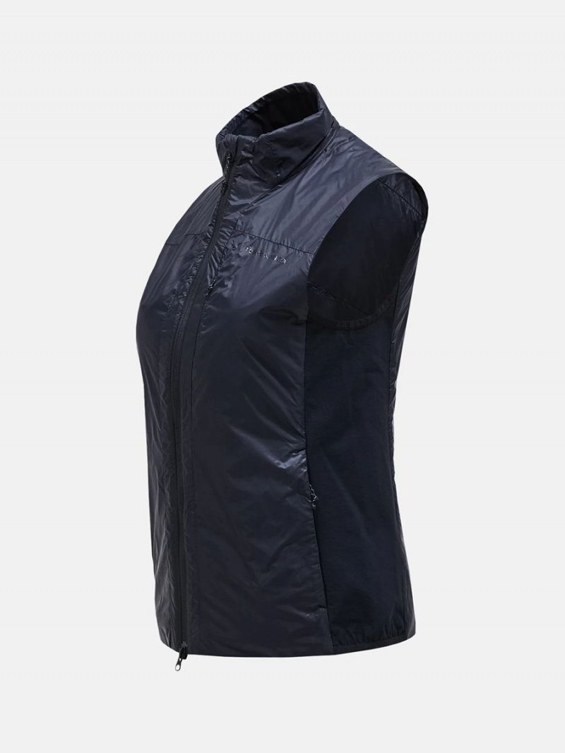 Peak Performance Radiance Hybrid Women's Vest Black | JMP30-226