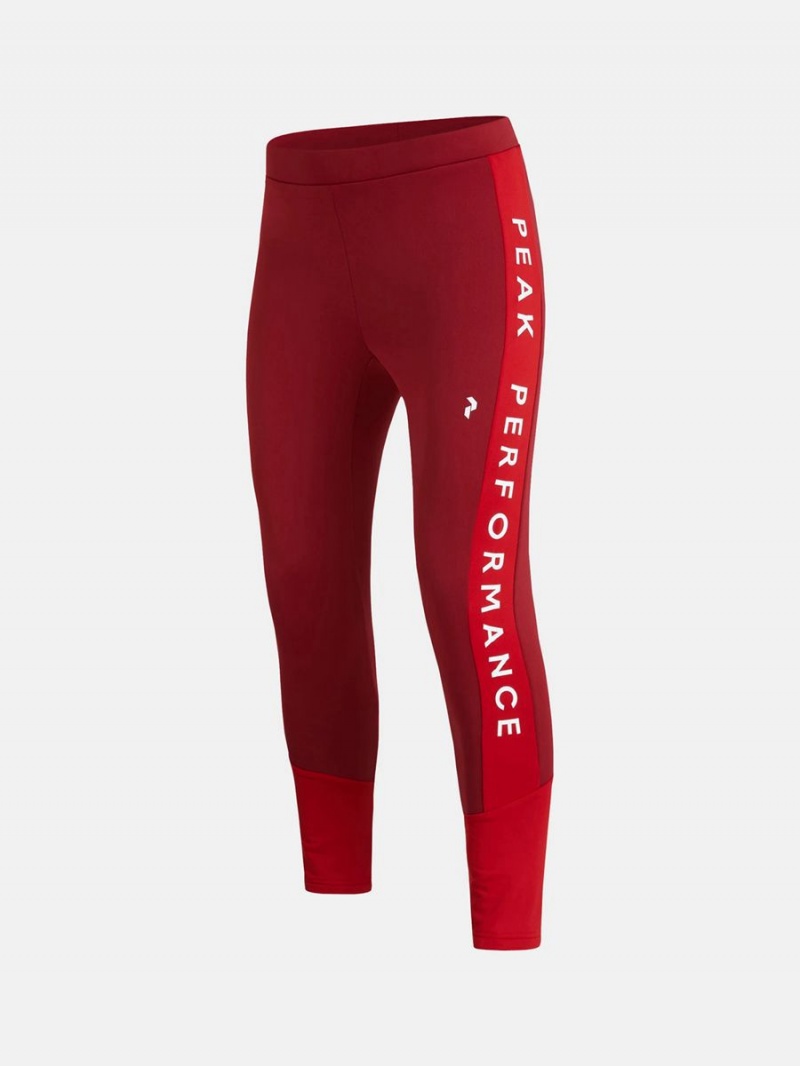 Peak Performance Rider Short Women's Pants Red / Red | CXZ53-891