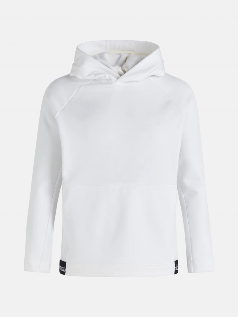 Peak Performance Rider Tech Men's Hoodie White | YXN70-366