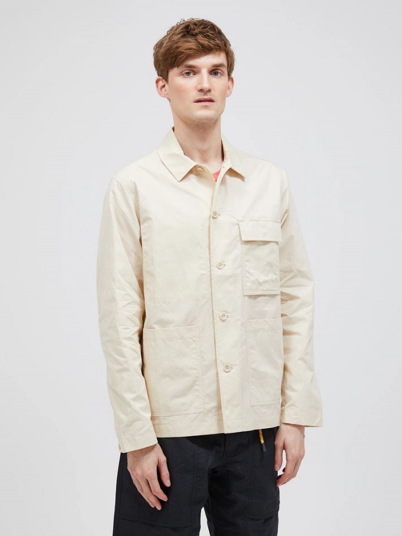 Peak Performance Ripstop Men's Shirt Beige | TLM79-579