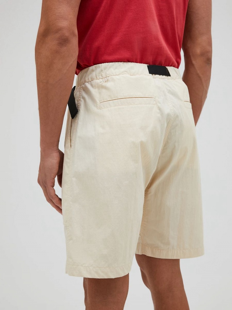 Peak Performance Ripstop Men's Shorts Beige | LQI44-863