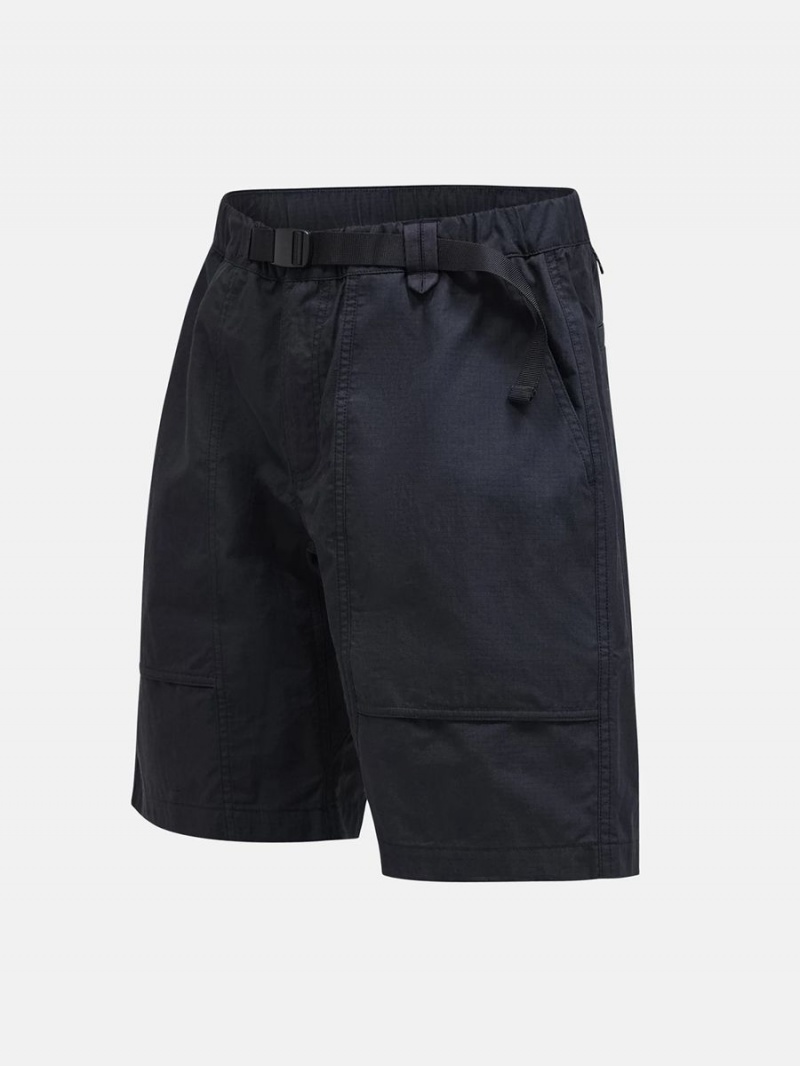 Peak Performance Ripstop Men's Shorts Black | XKP73-221