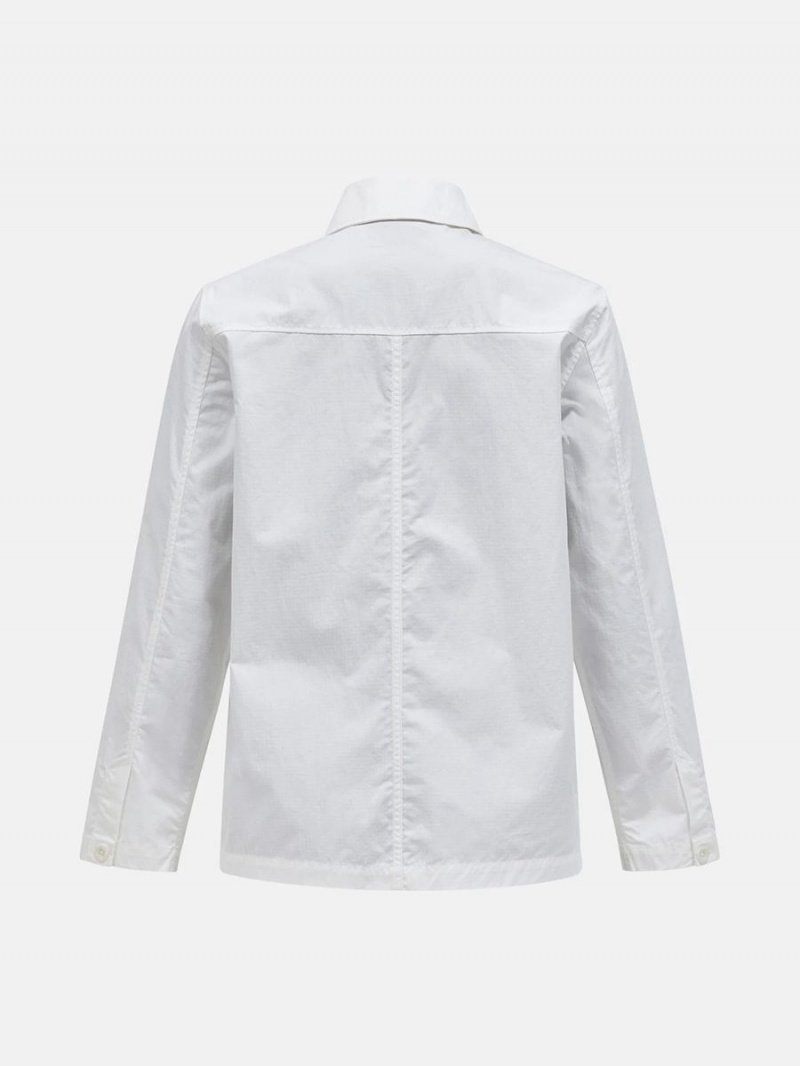 Peak Performance Ripstop Women's Shirt White | ZZX81-901