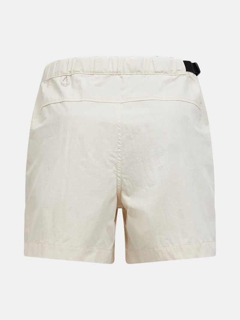 Peak Performance Ripstop Women's Shorts Beige | QXG06-196