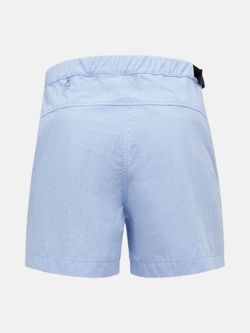 Peak Performance Ripstop Women's Shorts Blue | ELR28-135