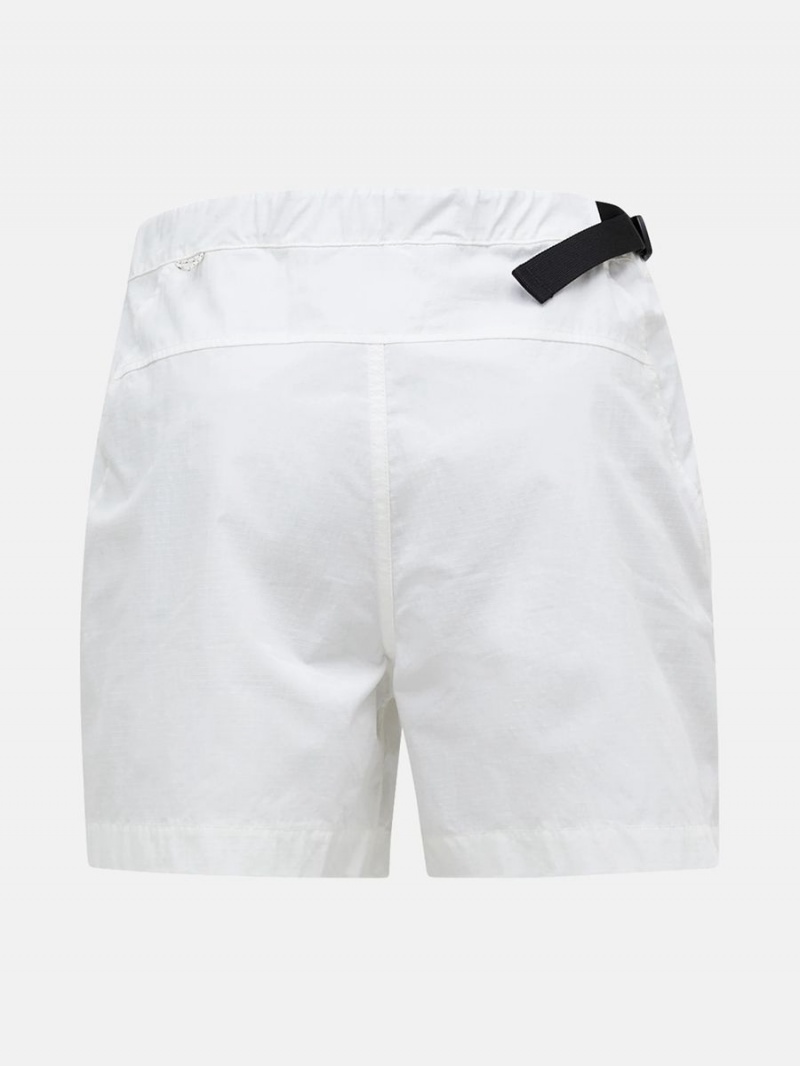 Peak Performance Ripstop Women's Shorts White | PFZ05-426