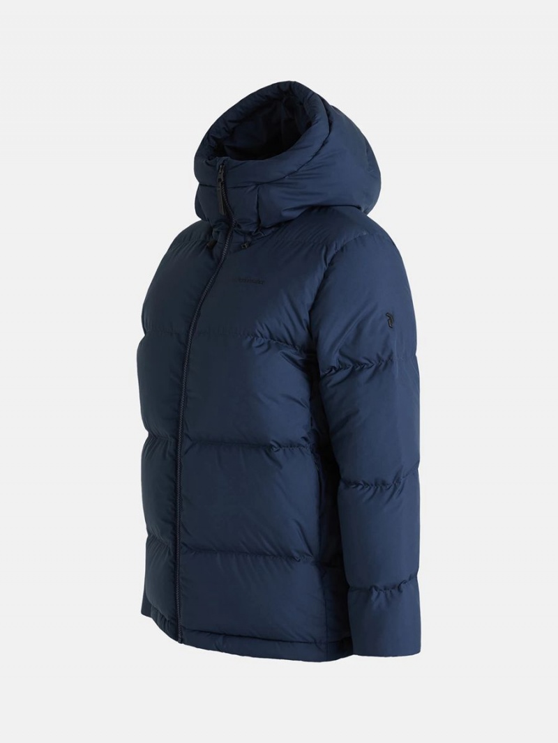 Peak Performance Rivel Puffer Women's Down Jacket Navy | ZQG40-904