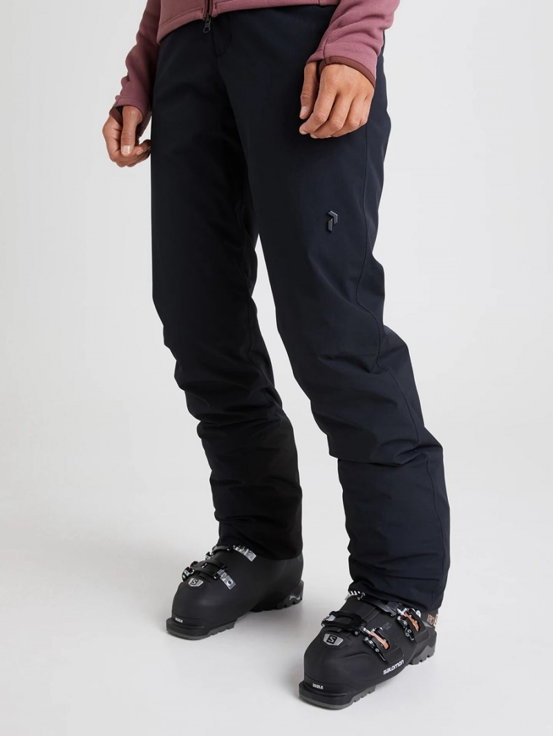 Peak Performance Shred Insulated 2L Women's Ski Pants Black | QZY92-317