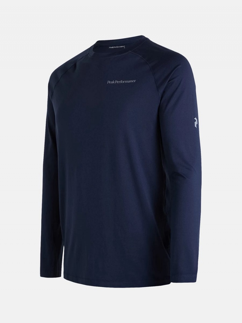 Peak Performance Spirit Crew Men's Top Navy | ATS57-735