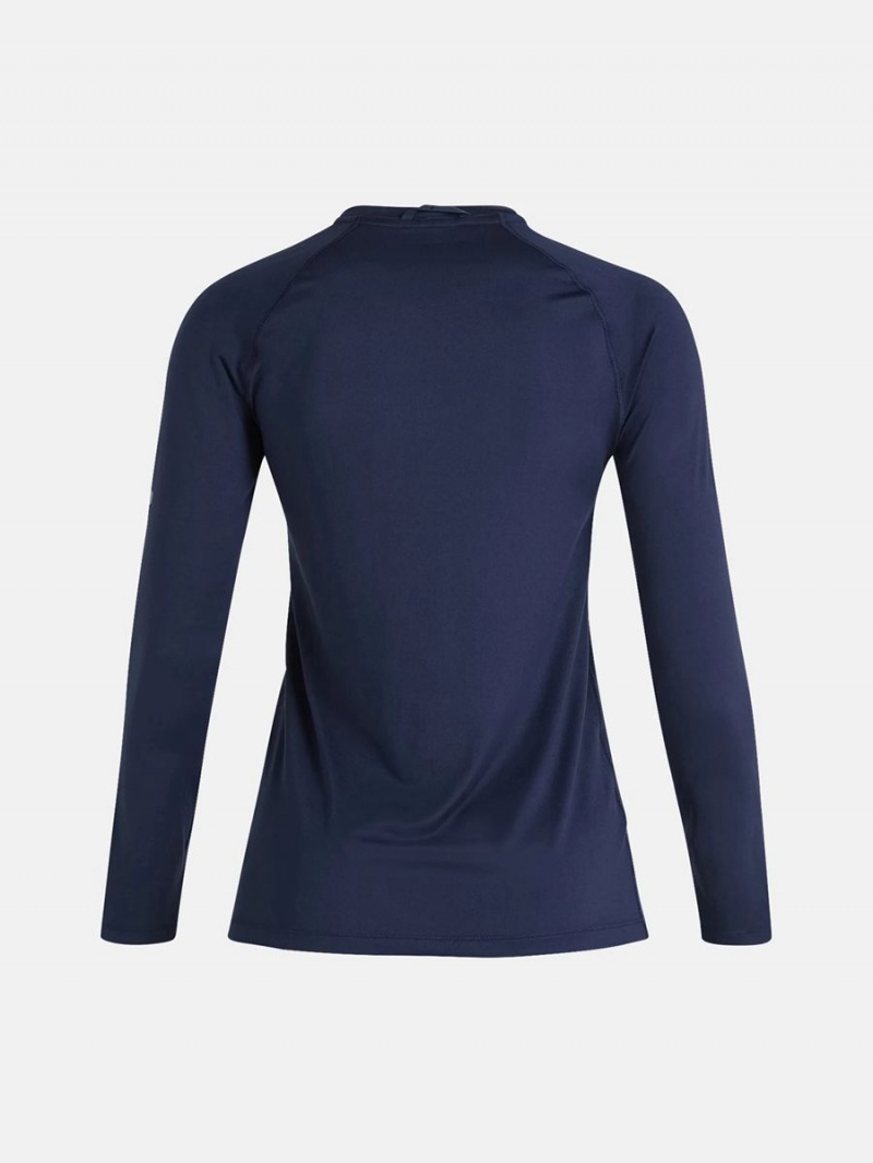 Peak Performance Spirit Crew Women's Top Navy | IAI87-901