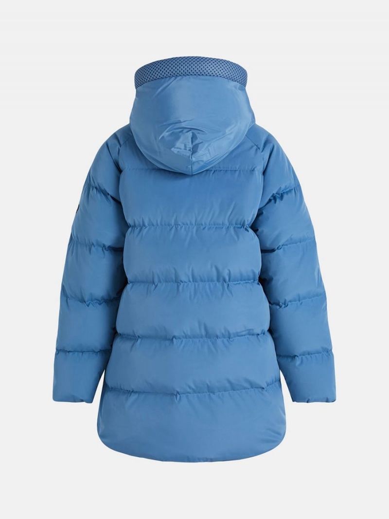 Peak Performance Stella Women's Down Jacket Blue | AKJ35-375