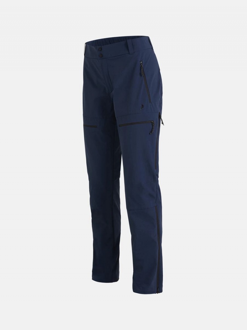 Peak Performance Stretch Trek Women's Ski Pants Navy | LED92-667